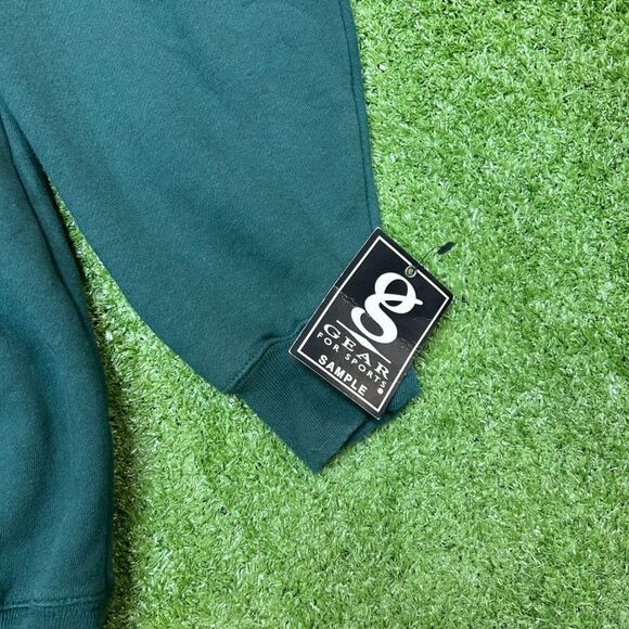Vintage Michigan State University Qtr Zip Sweatshirt NCAA Size Large NWT - Picture 2 of 7